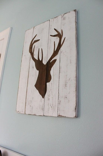 Cuadro Decorativo Vintage Deer Ii By Green Life