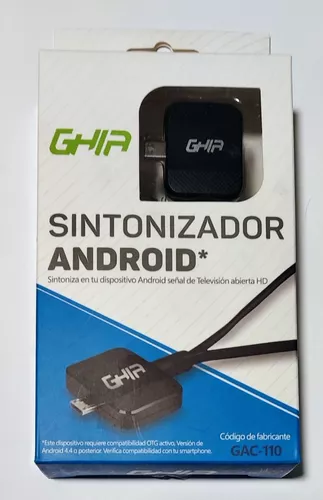 GHIA AC-6348 Sintonizador de TV Marca para Dispositivos Moviles