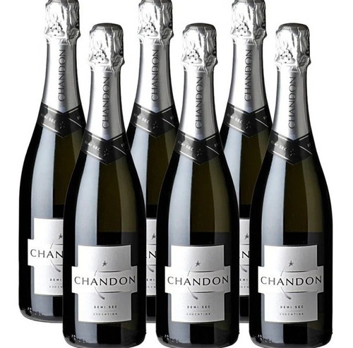 Chandon Demi Sec  Champagne 750ml - Caja X6 Botellas