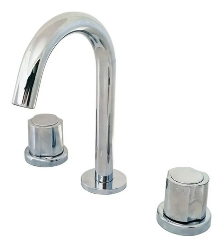 Imagen 3 de 10 de Set Artefactos Baño Juego Vanitory 50 Cm Peinador Griferia