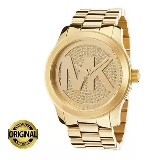 Relógio Michael Kors Mk5706 Banhado A Ouro 100% Original +nf