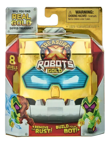 Treasure X Figura Tesoro Robots Gold Sorpresa Coleccion