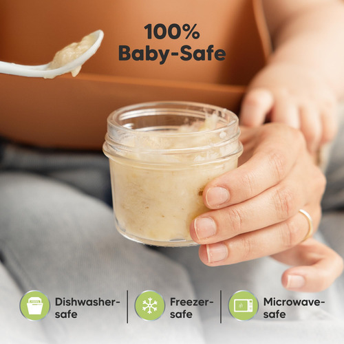 Recipientes De Comida Para Bebés Keababies, Paquete De 12 Un