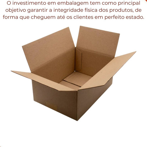Kit Com 50 Caixa De Papelão Maleta P/ Ecommerce De 28x19x12