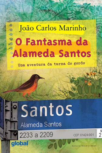 O fantasma da Alameda Santos, de Marinho, João Carlos. Série João Carlos Marinho Editora Grupo Editorial Global, capa mole em português, 2015