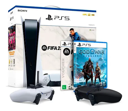 Combo Playstation 5 Edition Fifa 23 + Controles Dualsense +