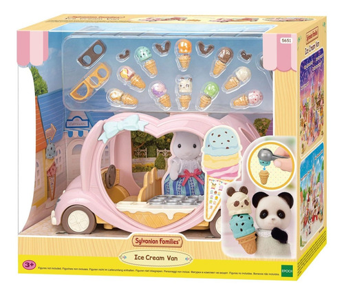 Sylvanian Families Camion Helados Figura Muñeco Accesorios ®