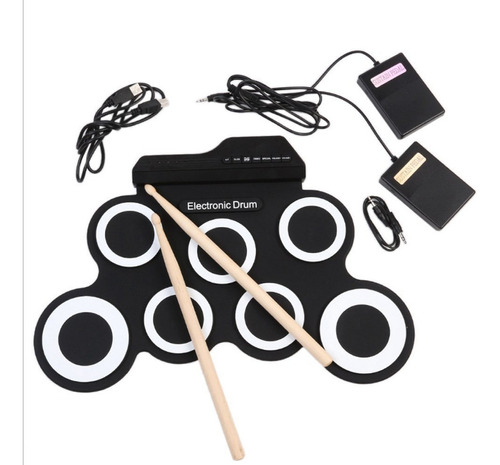 Tambores Electrónicos Usb Plegables Hand Reel Jazz Drums