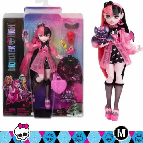 Monster High Draculaura New Collection 2023 Env o gratis