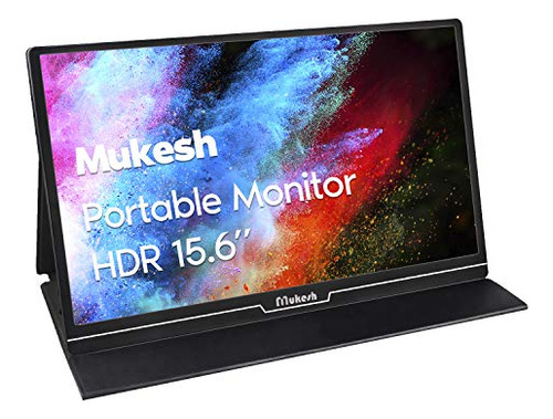 Mukesh Monitor Portátil Para Juegos 15.6 Pulgadas Ips Usb C 