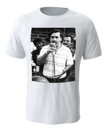 Camiseta Estampada Pablo Escobar El Patron Medellin R16