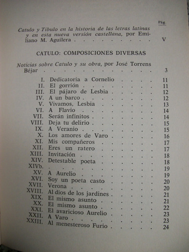 Obras Poeticas Catulo Y Tibulo Obras Maestras C22