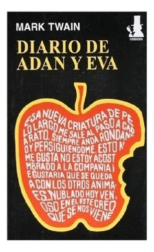 Diario De Adan Y Eva, Mark Twain, Edit. Corregidor. Usado!