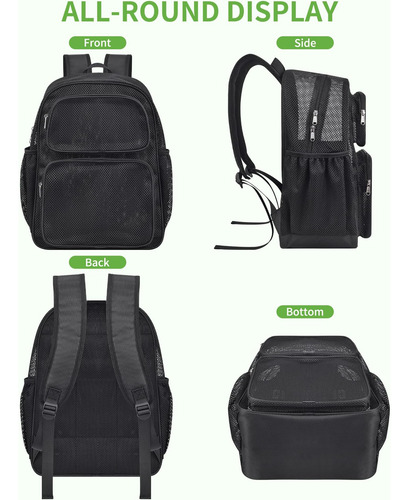 May Tree Mochila De Malla Bolsa De Malla Grande Resistente G