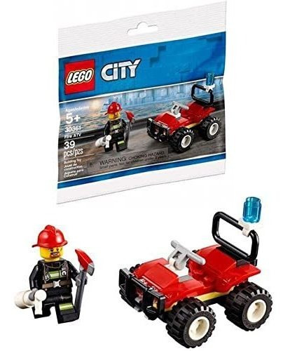 Set Construcción Lego Fire Brigade Buggy Building Blocks