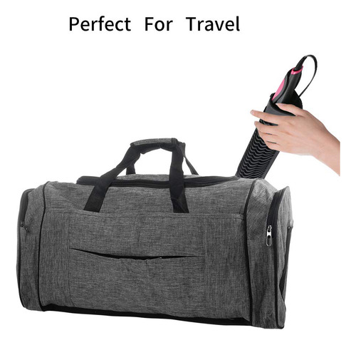 Bolsa De Viaje De Silicona Resistente Al Calor Para Rizador