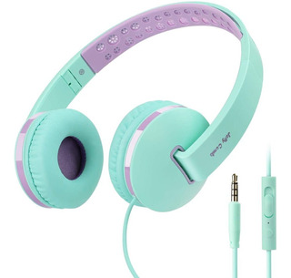 Kids Headphones For School, Girls Lightweight Foldable...
