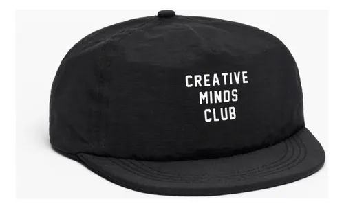 Boné Masculino Five Panel Preto Performance N70 Dust Company