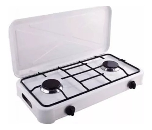 Cocina Cocinilla A Gas Starlux 2 Platos Con Tapa Camping