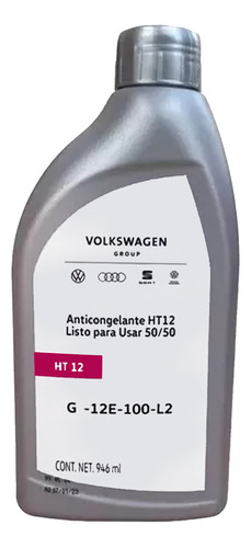 Anticongelante Lila Original G12 Evo Vw Audi 1 L Ready Mix