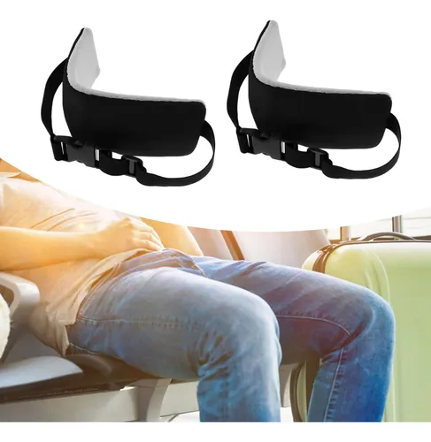 Almohada De Almohada De 2x Cuello Soporte Para La Negro