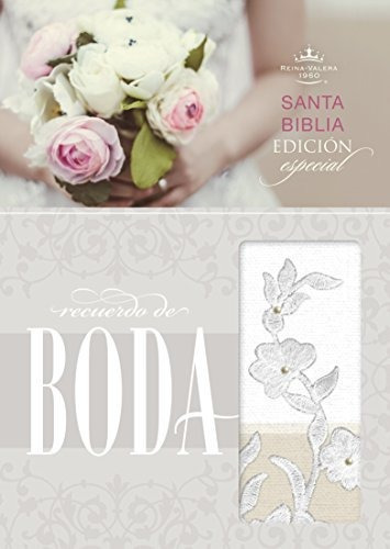 Biblia Boda Blanco/lino, Piel (rvr 1960)