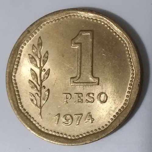 Moneda Argentina 1 Peso 1974/75/76. Consultar × Lote (900)