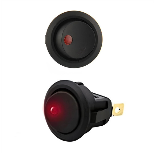 2 X Switch Interruptor Rocker Kcd1 On Off 21mm, 12v Dc, 20a