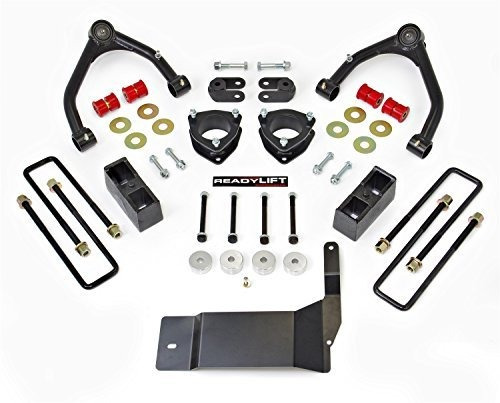 Dirección Y Suspensión - Readylift 693414 Lift Kit, Black Po