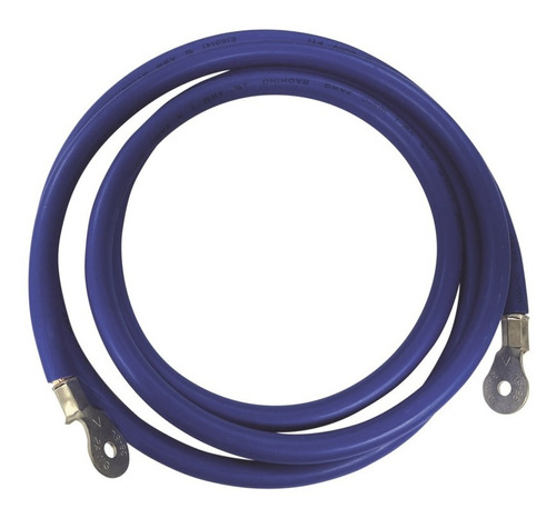Cable Para Baterías 2.2m Azul 2 Awg Con Terminales De Ojo