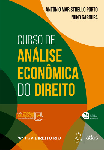 Curso de Análise Econômica do Direito, de Porto, Antônio Maristrello. Editora Atlas Ltda., capa mole em português, 2021