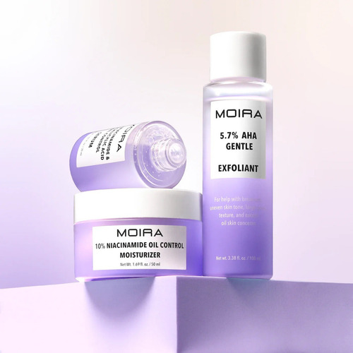 Exfoliante Líquido Moira Cosmetics Con 5% Ácido Glicólico Momento De Aplicación Noche Tipo De Piel Grasa