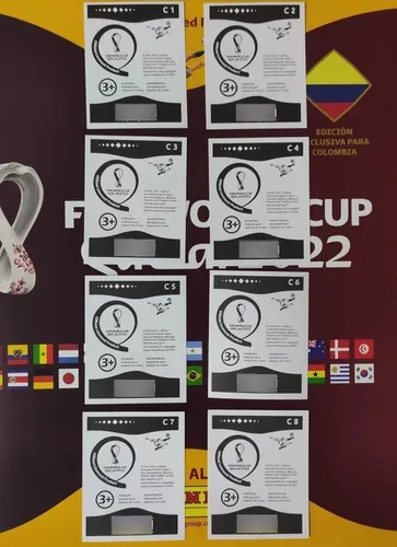 Laminas Completas Coca Cola Álbum Panini Fifa Mundial 2022