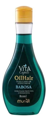 Óleo Babosa Capilar Cabelo Brilho Maciez Vita Capili 80ml