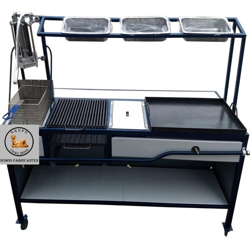 Imagen 4 de 6 de Carrito De Comida Para La Industria Gastronómica 5 En 1 P452