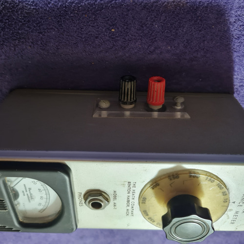 Antenna Impedance Meter Am-1 Heathkit Funcionando Fretegrati