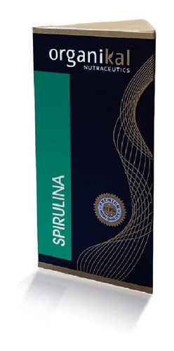 Spirulina Organikal 100% Natural 60 Cápsulas Apto Vegano