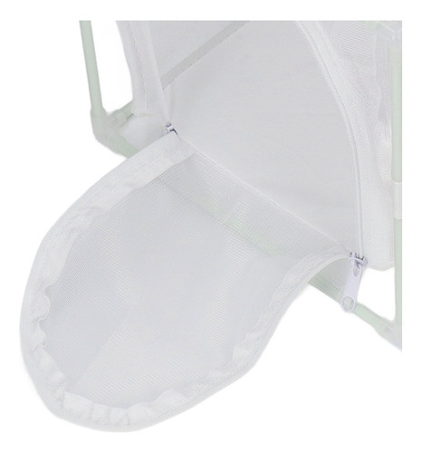 Jaula Observación Insectos Malla Pvc Blanco Reutilizable