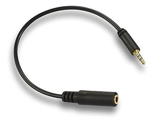 Adaptador De Cable Estereo Hembra Vce De 2,5 Mm Macho A 3,5