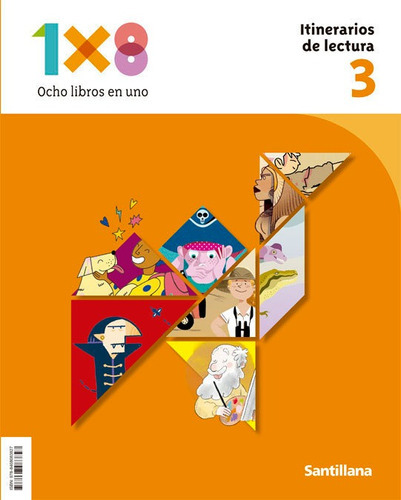 Itinerarios De Lectura 1x8 3 Primaria, De Aa.vv. Editorial Santillana Educacion, S.l., Tapa Blanda En Español