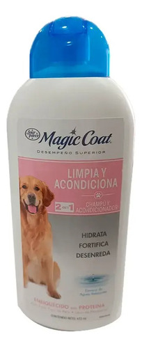 Magic Coat Shampoo Y Acondicionador 2 En 1 16oz Para Perros