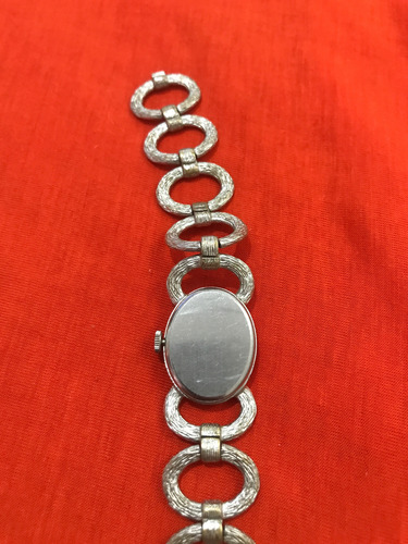 Relógio Antigo Geneve Original Platiada Cinza Platiada (Usado)