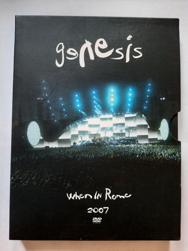 Genesis - When In Rome - 3 Dvd - Original 