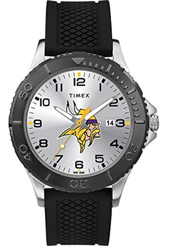 Timex Men's Twzfvikmd Nfl Gamer Minnesota Vikings Watch