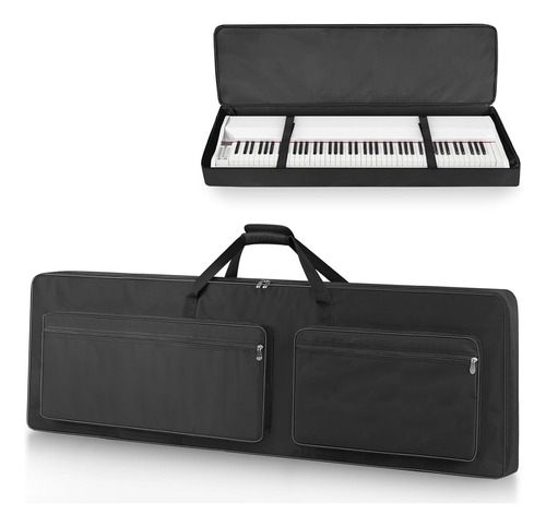 Estuche Teclado De 88 Teclas 53.9''x7.1''x14.6'', Bolsa...