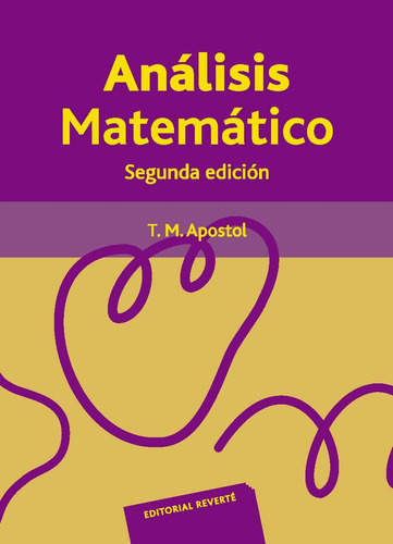 Libro: Análisis Matemático (spanish Edition)