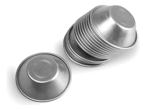 25 Moldes Para Tartas De Huevo De Aleación De Aluminio, Form