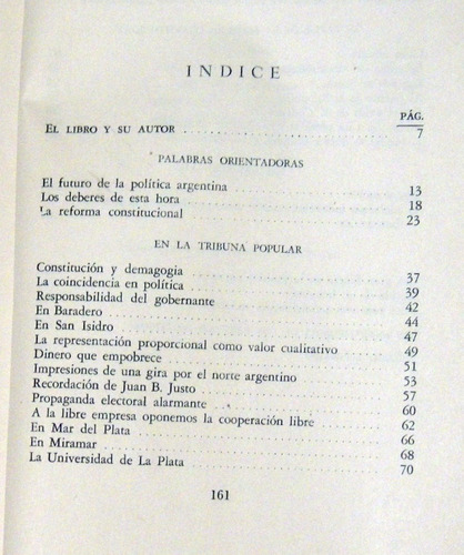 Nicolas Repetto De Nuevo En Acción 1958 Política Argentina