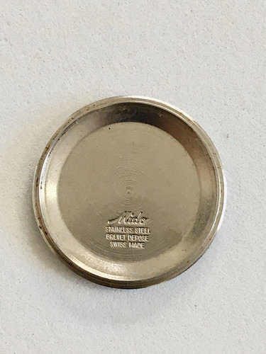 Imagen 3 de 3 de Caja De Reloj De Pulso Mido De Acero