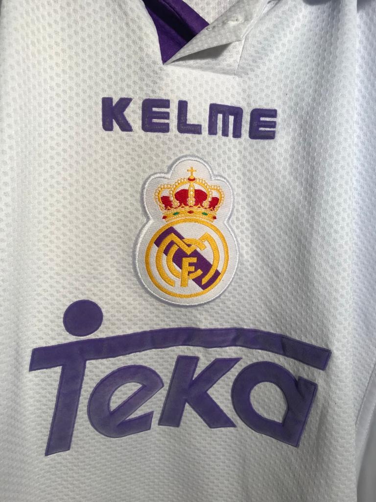 Real Madrid 1997/08 Kelme Uniforme 1 Tamanho G Mercado Livre